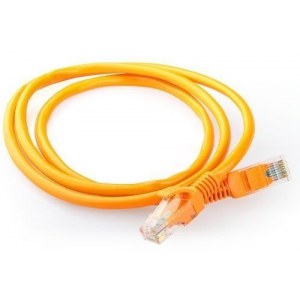Cablexpert | CAT 5e | Patch cable | Unshielded twisted pair (UTP) | Male | RJ-45 | Male | RJ-45 | Orange | 0.5 m